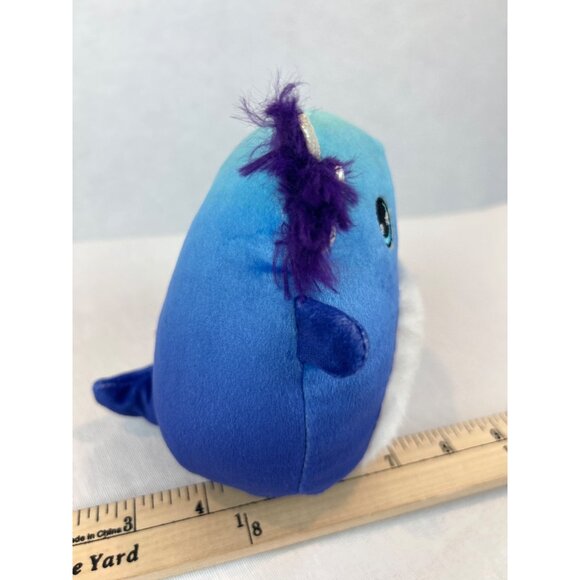 Squishmallows Tobey the Blue Axolotl 5in Mystery Squad Scented Kellytoy Plush - Picture 6 of 9
